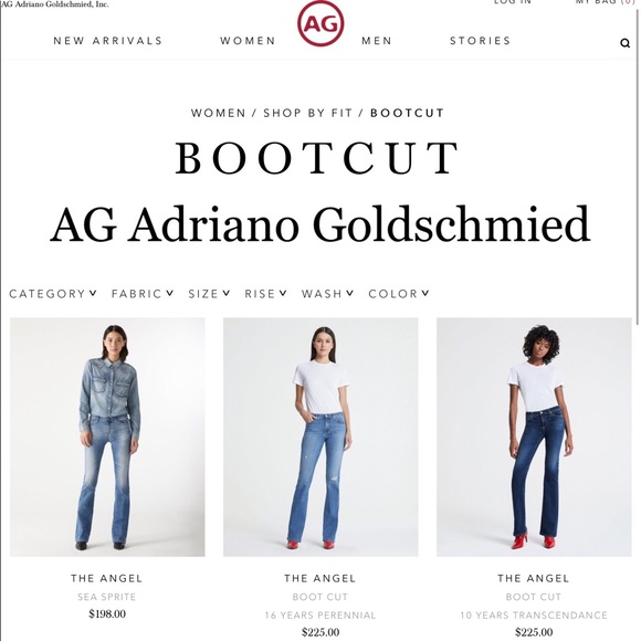 AG Adriano Goldschmied The Rider boot Cut Jeans - Picture 7 of 7